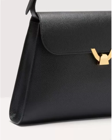 Coccinelle Borsa tracolla grande Dew Nero