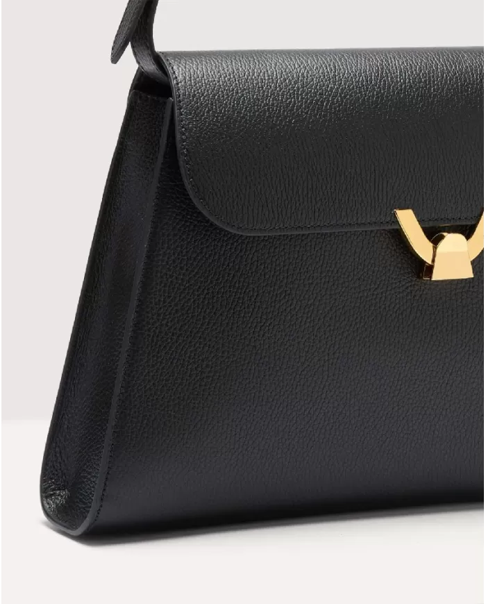 Coccinelle Borsa tracolla grande Dew Nero