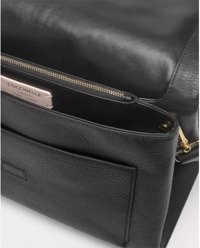 Coccinelle Borsa a tracolla grande Dorian Nero