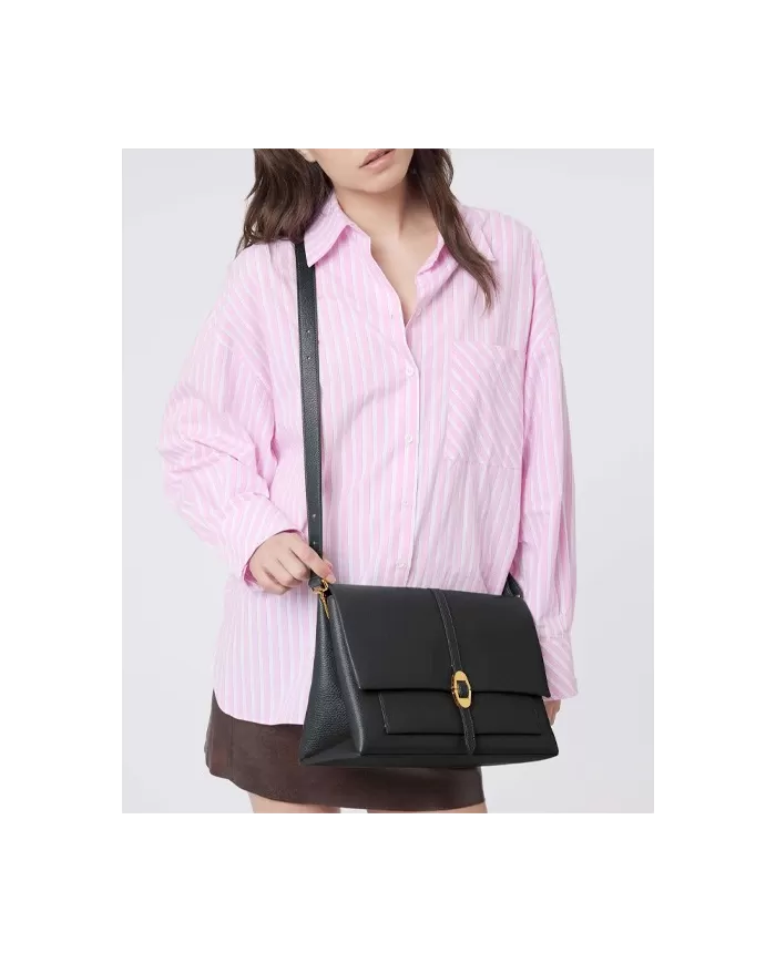 Coccinelle Borsa a tracolla grande Dorian Nero