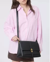 Coccinelle Borsa a tracolla grande Dorian Nero