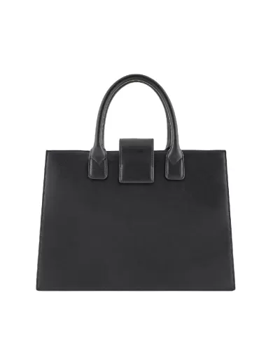 Armani Exchange Borsa a mano grande Nero