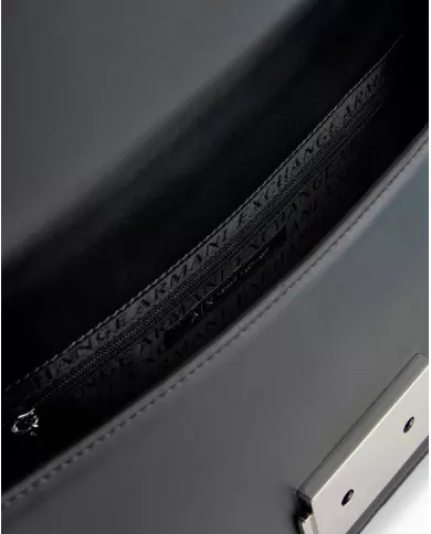 Armani Exchange Borsa a mano grande Nero