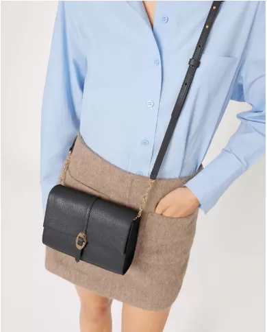 Coccinelle Borsa bandoliera piccola Dorian Nero