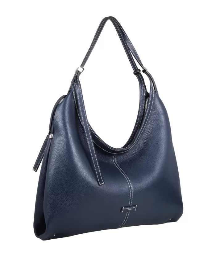 Gianni Chiarini Borsa grande Norma Blu