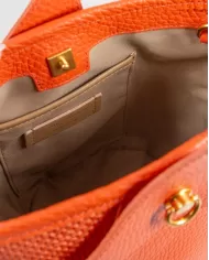 Gianni Chiarini Borsa secchiello in paglia Ester Arancio