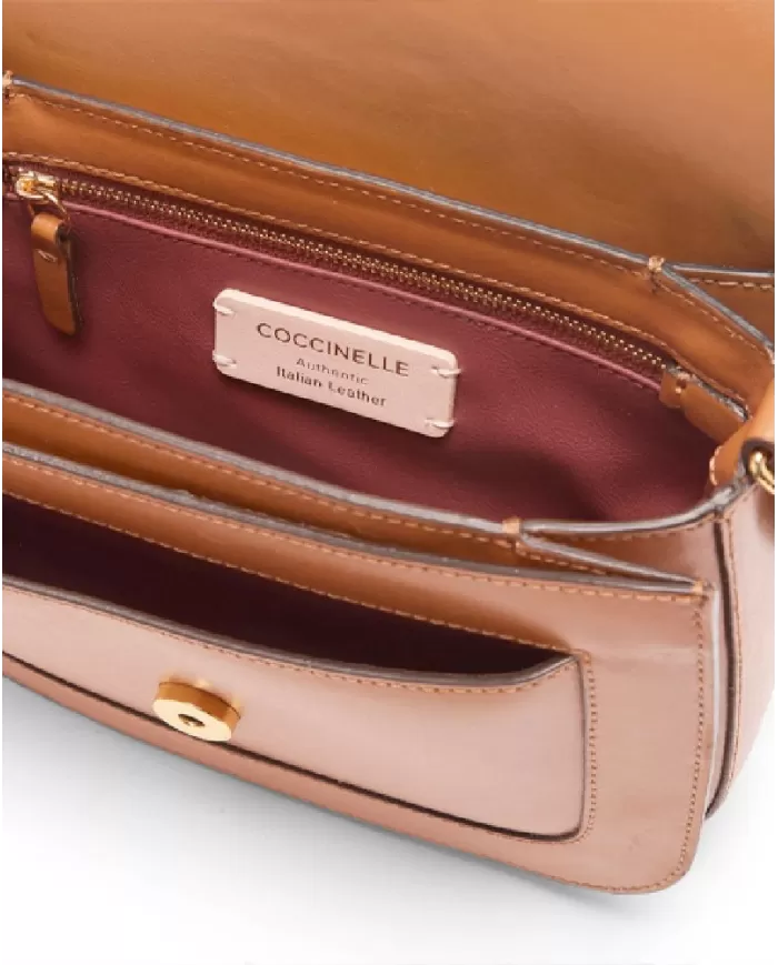 Coccinelle Borsa C-me calf cocker small Cuoio