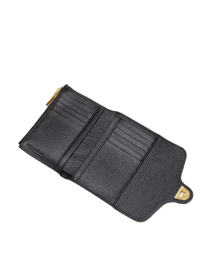 Coccinelle Portafoglio piccolo in pelle Beat Soft Nero