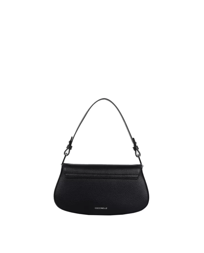 Coccinelle Borsa piccola in pelle Myrtha maxi log Nero