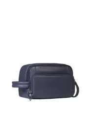 Piquadro Beauty case pelle Cronus Blu