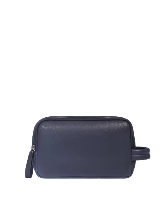 Piquadro Beauty case pelle Cronus Blu