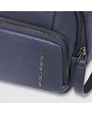 Piquadro Beauty case pelle Cronus Blu