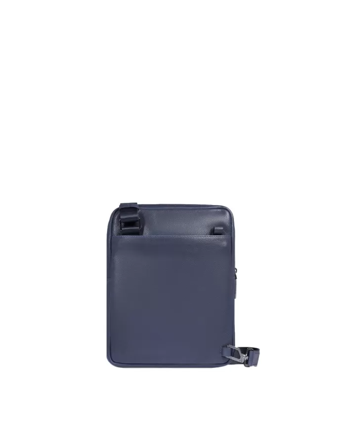 Piquadro Borsa grande uomo in pelle Cronus Blu