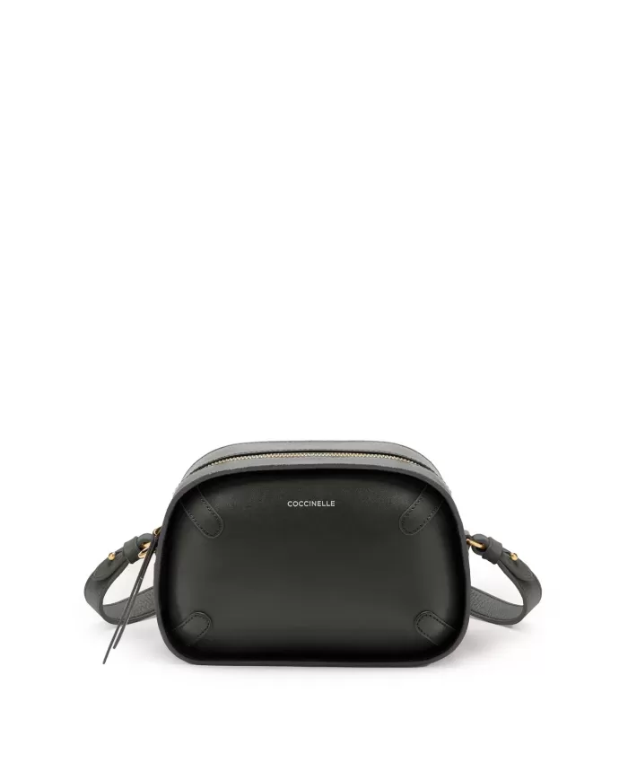 Coccinelle Borsa piccola in pelle Maleta calf Cocker Nero