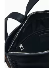 Desigual Zaino borsa cuciture colorate Nero