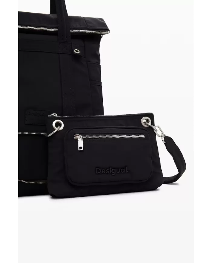 Desigual Borsa zaino Voyager Nero