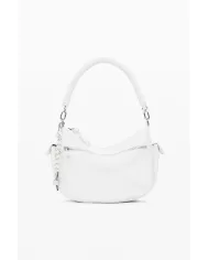Desigual Borsa a tracolla logo Bianco