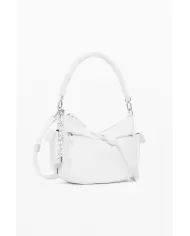 Desigual Borsa a tracolla logo Bianco