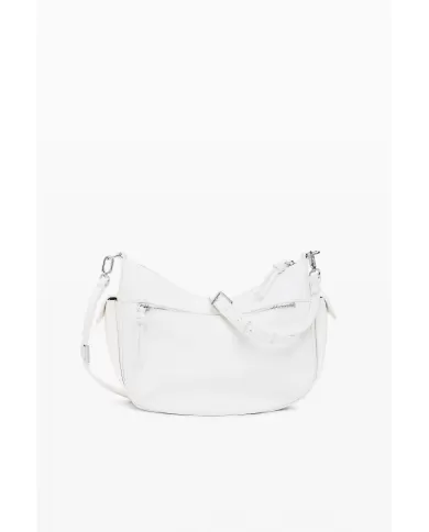 Desigual Borsa a tracolla logo Bianco