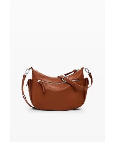 Desigual Borsa a tracolla logo Cuoio