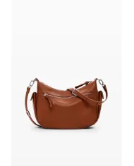 Desigual Borsa a tracolla logo Cuoio