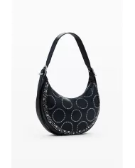 Desigual Borsa tracolla piccola borchie Nero