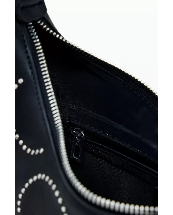 Desigual Borsa tracolla piccola borchie Nero