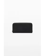 Desigual Portafoglio donna con zip Nero