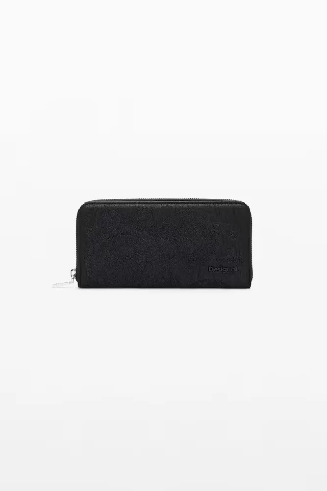 Desigual Portafoglio donna con zip Nero - Picture 2 of 6