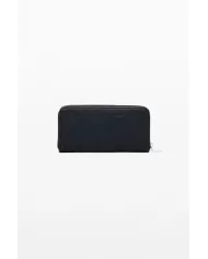 Desigual Portafoglio donna con zip Nero