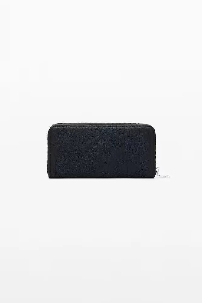 Desigual Portafoglio donna con zip Nero - Picture 5 of 6