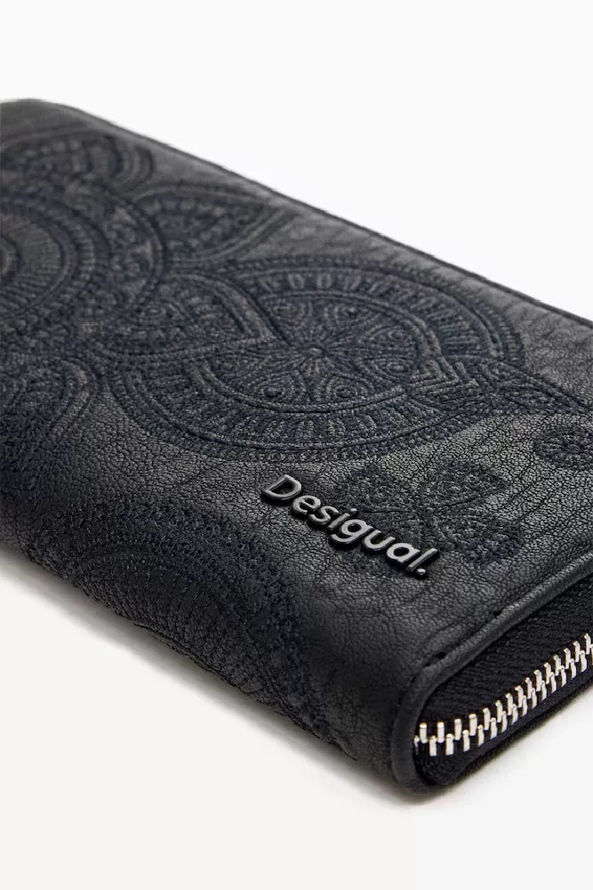 Desigual Portafoglio donna con zip Nero - Picture 6 of 6