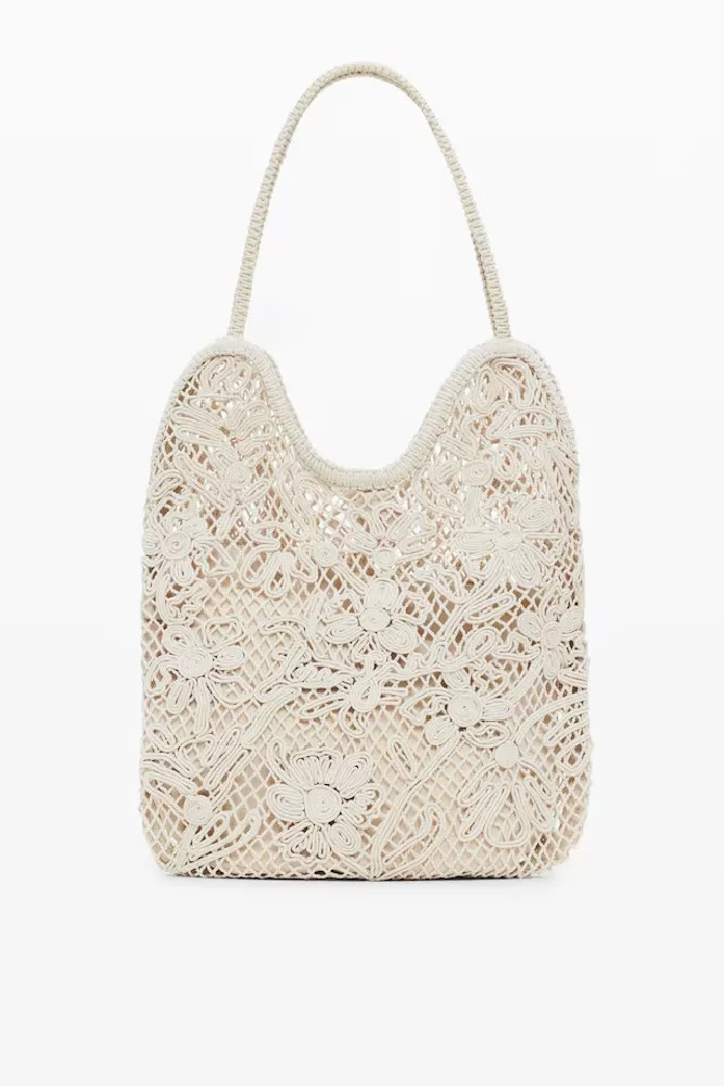 Desigual Borsa crochet Bianco - Foto 5 di 7