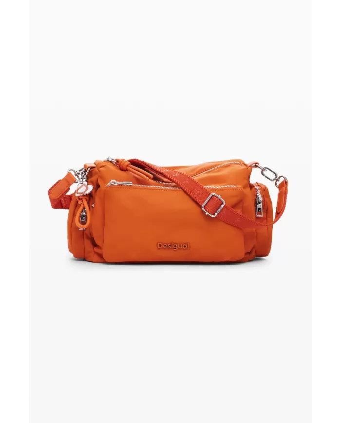Desigual Borsa a tracolla tessuto Arancio
