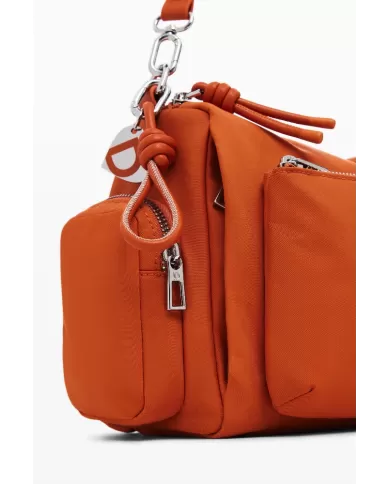 Desigual Borsa a tracolla tessuto Arancio