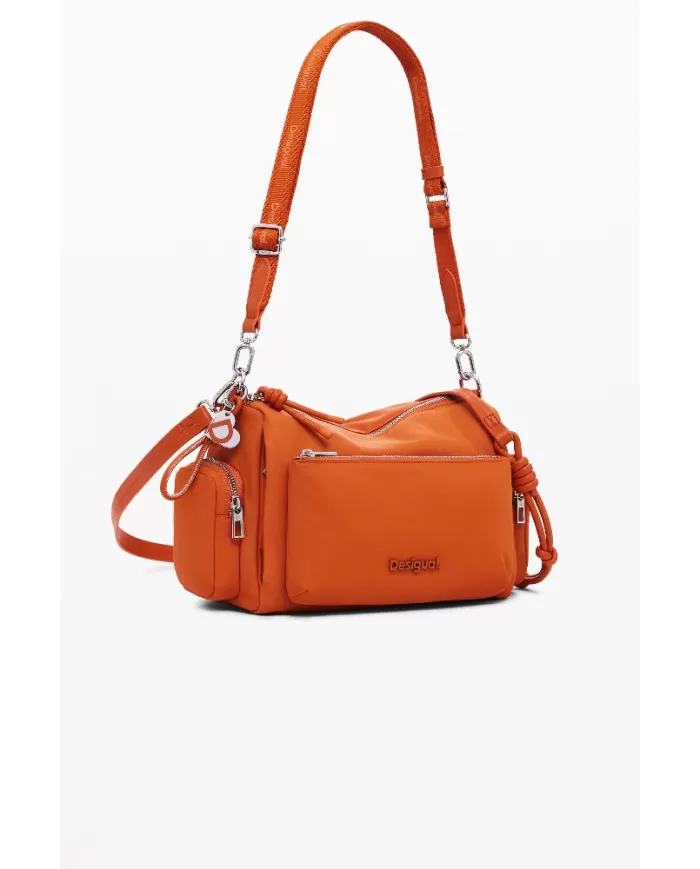 Desigual Borsa a tracolla tessuto Arancio