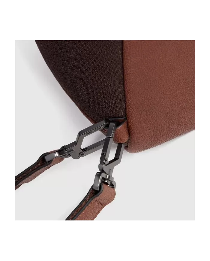 Piquadro Monospalla zaino Cronus Marrone