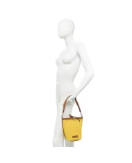 Gianni Chiarini Borsa secchiello in paglia Vanessa Beige