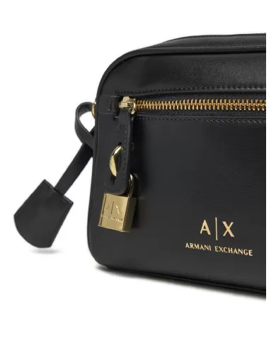 Armani Exchange Borsa bandoliera piccola Nero