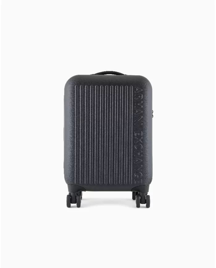 Armani Exchange Trolley bagaglio a mano Nero