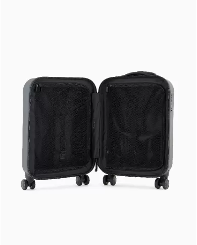 Armani Exchange Trolley bagaglio a mano Nero