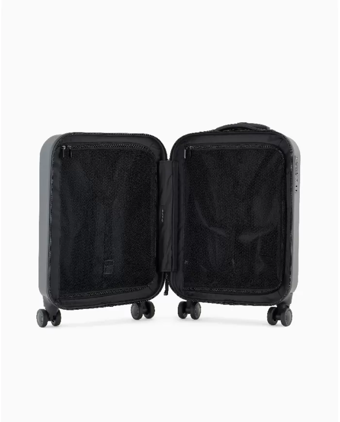 Armani Exchange Trolley bagaglio a mano Nero