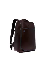 Piquadro Zaino porta pc 14" Blue square Mogano