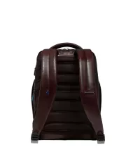 Piquadro Zaino porta pc 14" Blue square Mogano
