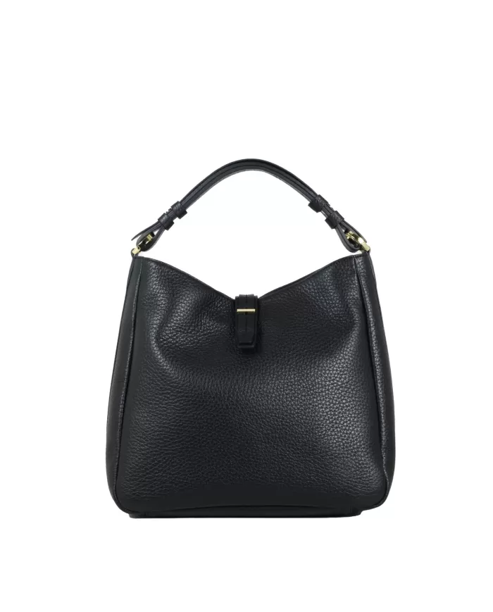 Loristella Borsa a tracolla in pelle Cecilia Nero