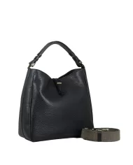 Loristella Borsa a tracolla in pelle Cecilia Nero