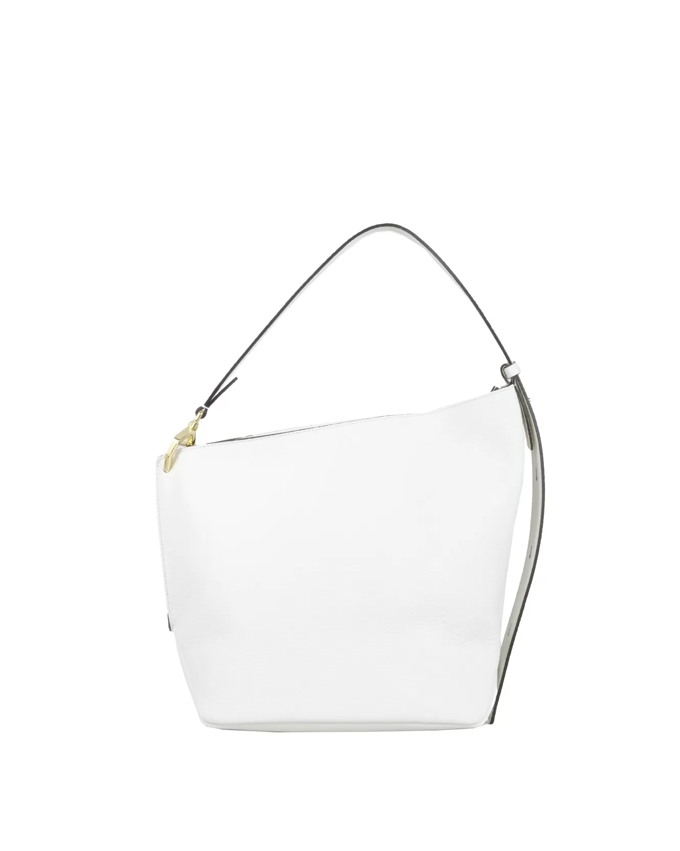 Loristella Borsa a tracolla in pelle Olivia Bianco - Foto 4 di 6