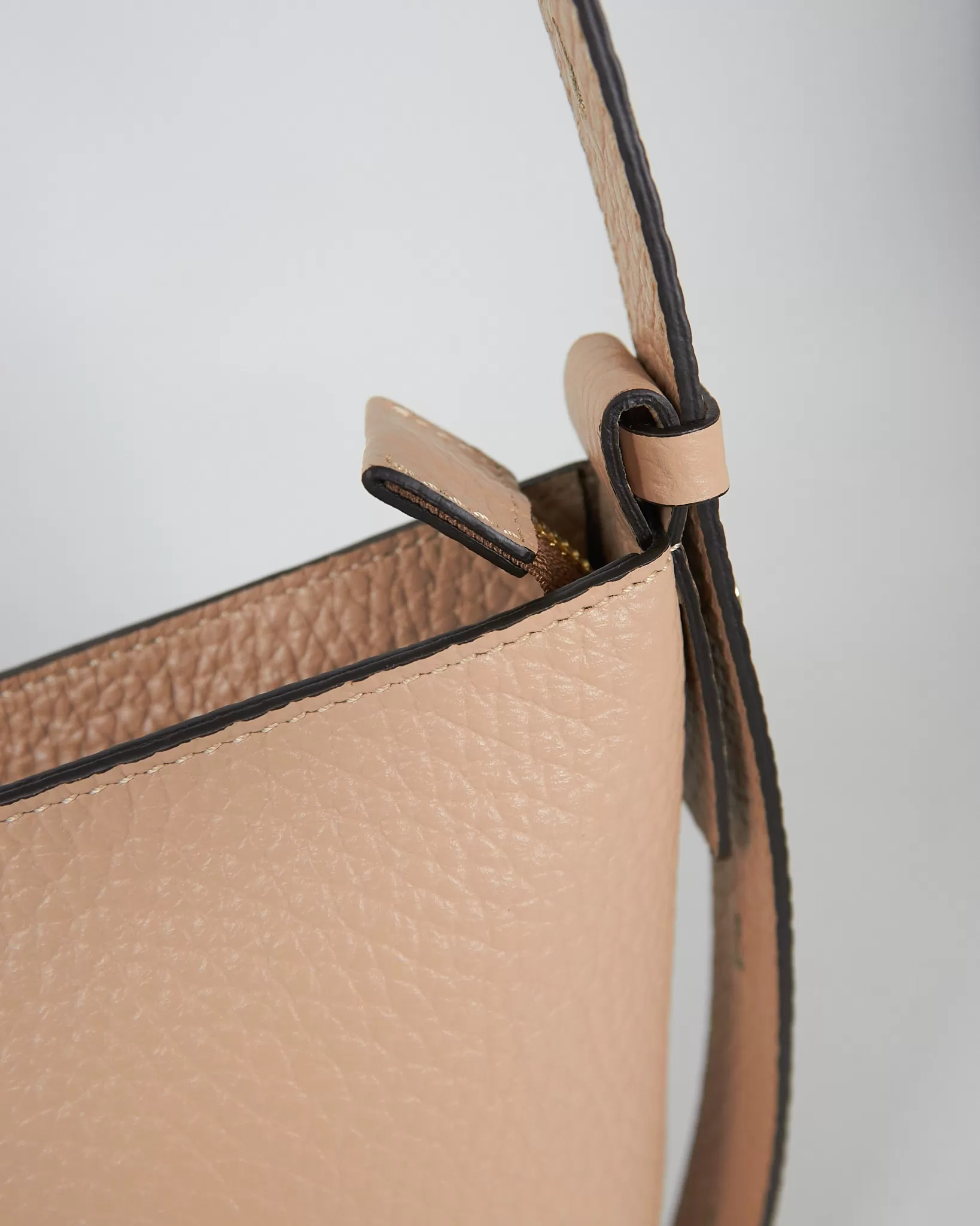 Loristella Borsa a tracolla in pelle Olivia Bianco - Foto 5 di 6