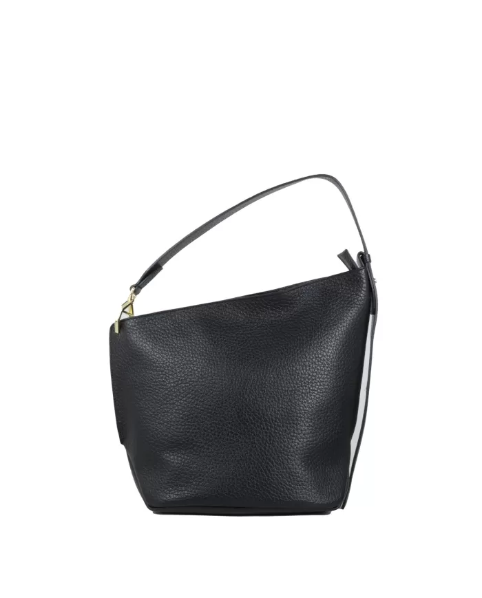 Loristella Borsa a tracolla in pelle Olivia Nero