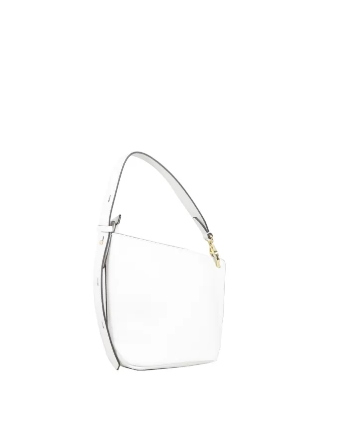 Loristella Borsa piccola in pelle Olivia Bianco
